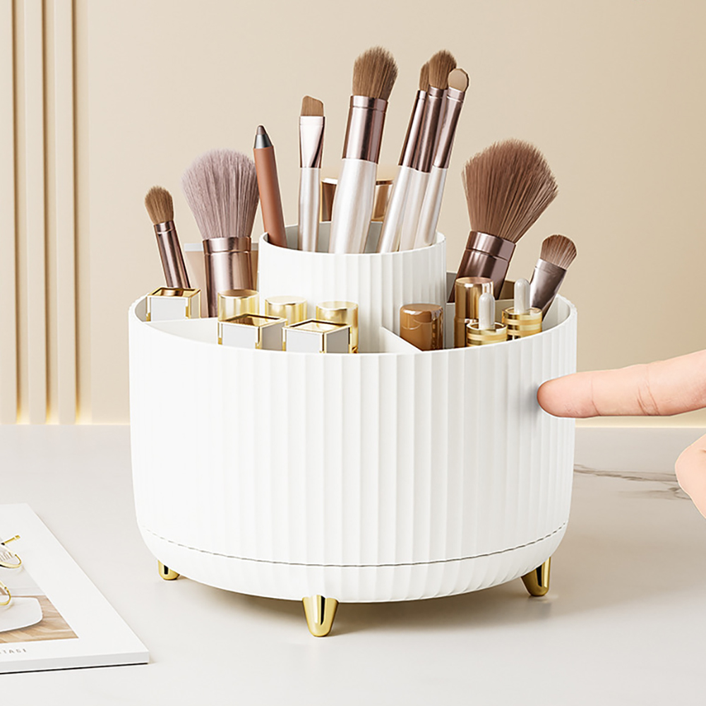 360 회전 메이크업 데스크탑 화장품 보관함, 정리함  - Beauty Makeup Lipstick 리뷰 및 가격
