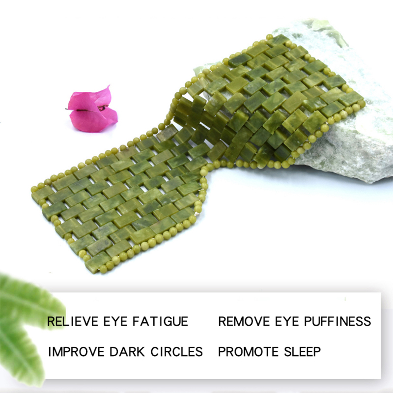 옥 아이 마스크 페이셜 마사저 천연석 구아샤 스크래퍼  - Jade Roller Gua Sha 리뷰 및 가격