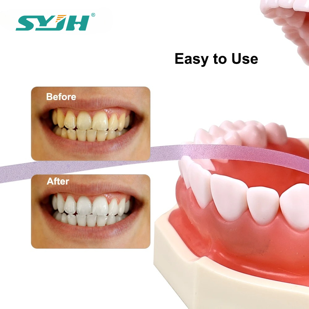치아 연마 스트립 롤 치아 미백 키트 3가지 그릿 6M - Teeth Whitening Strips 리뷰 및 가격