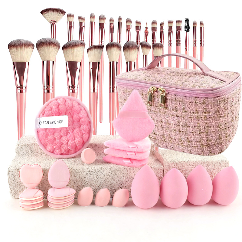 메이크업 브러쉬 세트 시크 향수 스타일 뷰티 도구 키트 - Beauty For You Makeup 리뷰 및 가격
