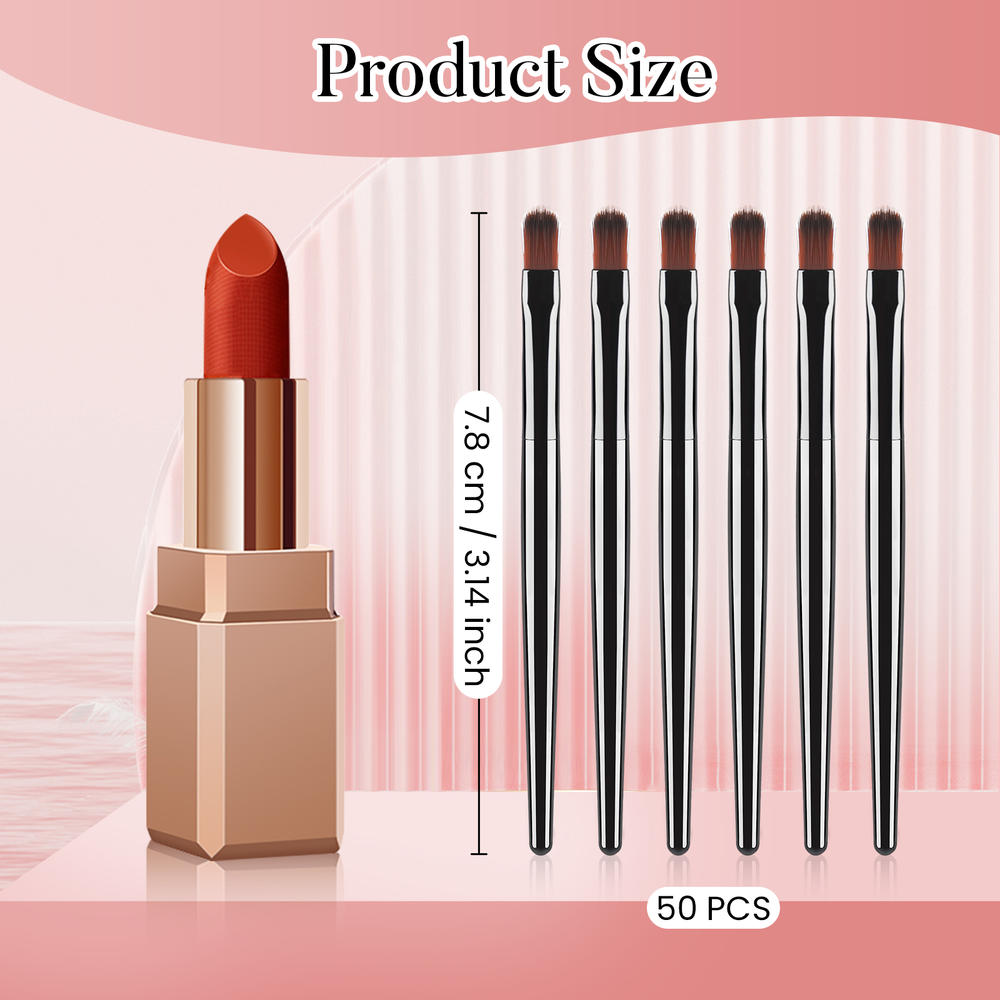 50/100pcs 일회용 립 브러쉬 세트 립스틱 글로스 - Beauty Makeup Lipstick 리뷰 및 가격