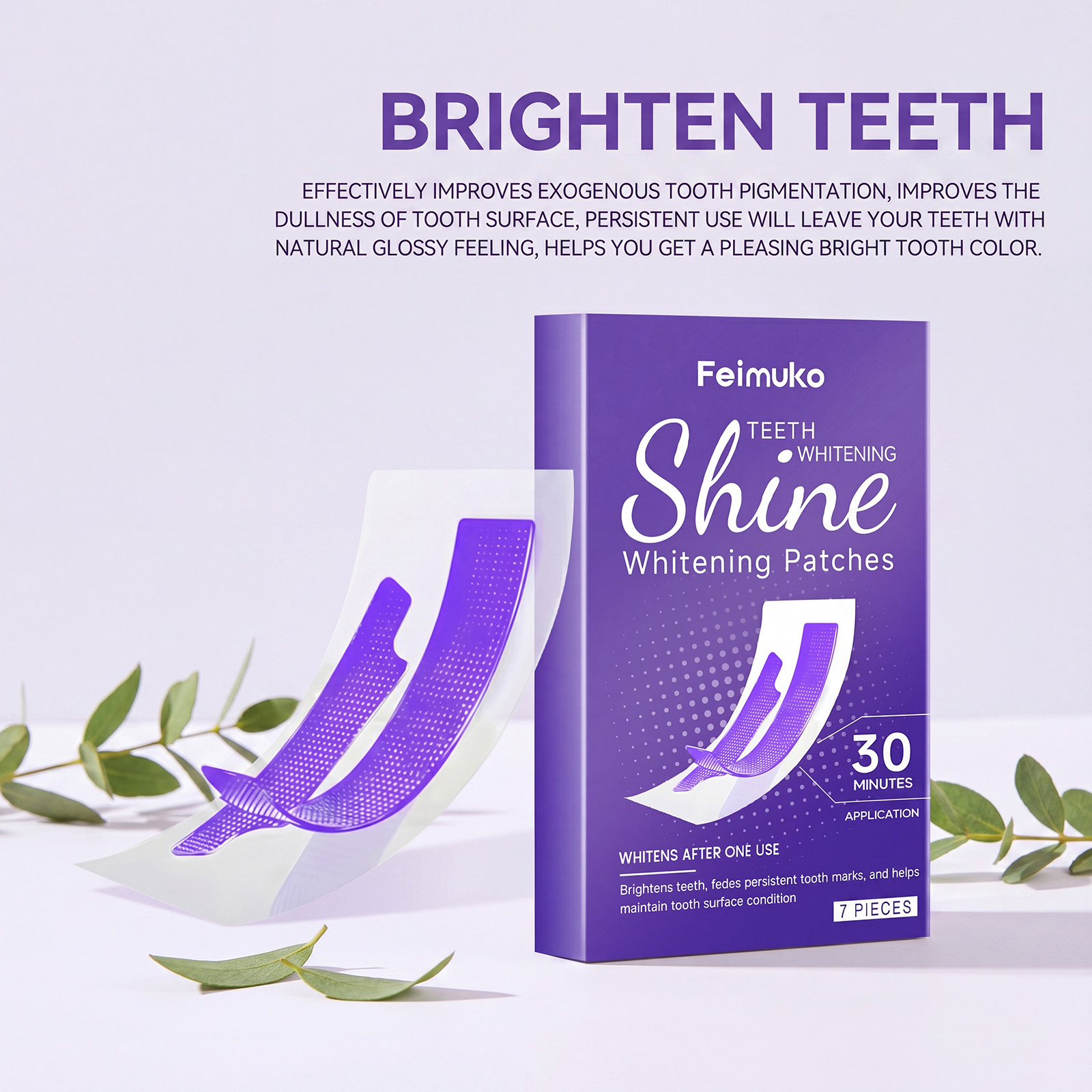 30분 미백 스트립 제거 브라이트 스마일 클리닝 고착된 - Teeth Whitening Strips 리뷰 및 가격