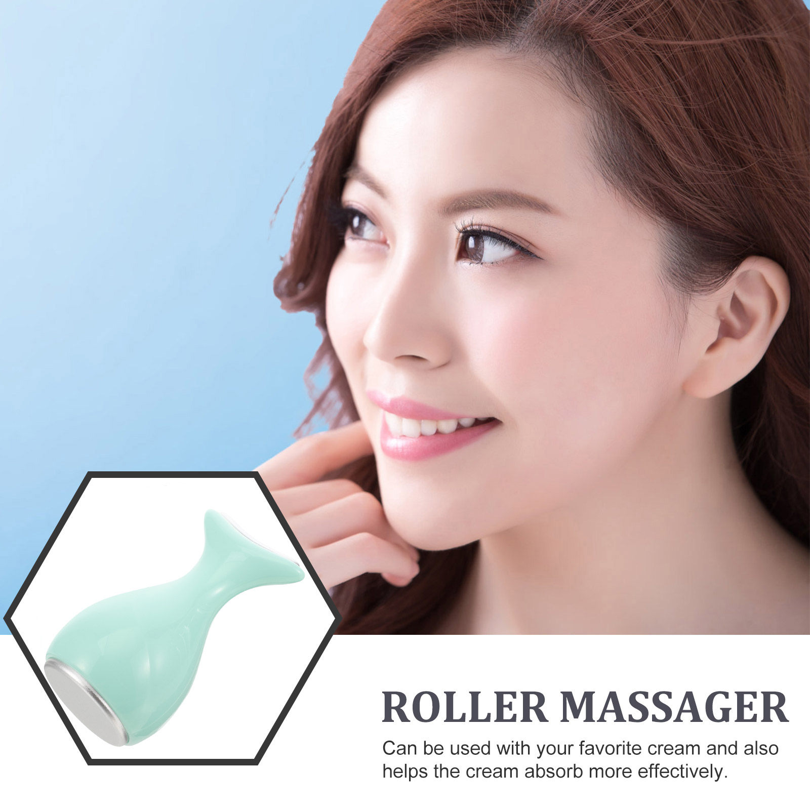 여성용 얼굴 롤러 아이스 글로브 페이셜 마사지 도구 휴 - Face Massager 리뷰 및 가격