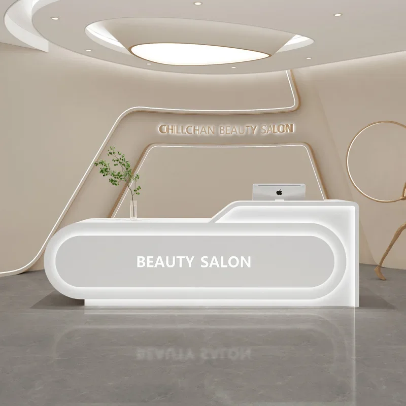 홈 메이크업 데스크 계산대 미용사 접수대 상점용 강단  - Beauty Makeup Institute 리뷰 및 가격