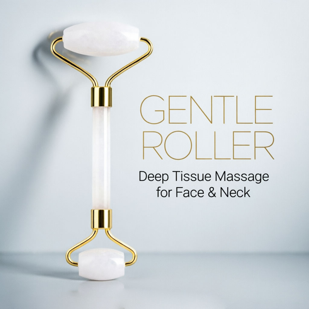 화이트 구아샤 천연 옥 화이트 쿼츠 롤러 셀룰라이트 마 - Face Massager 리뷰 및 가격