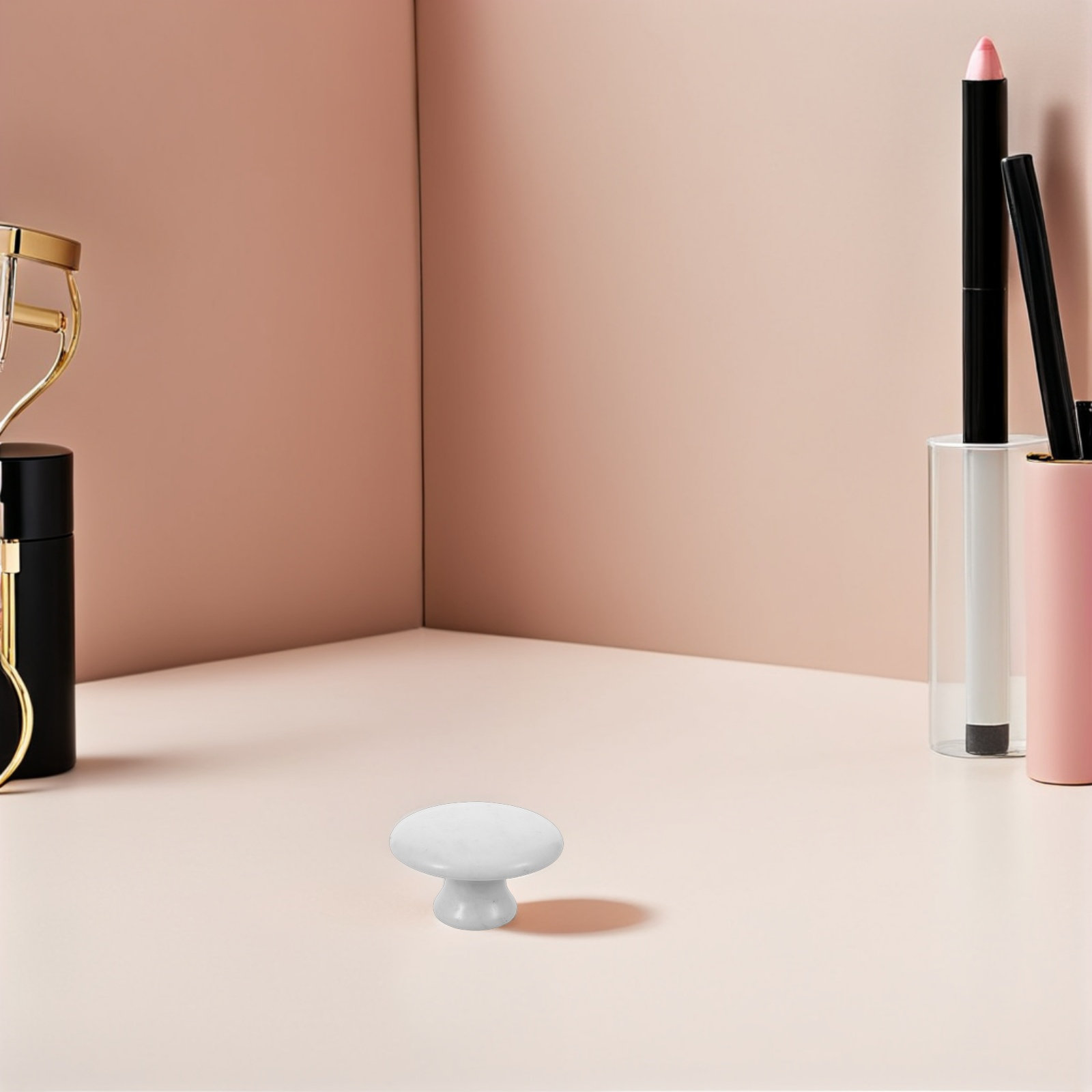 제이드 페이셜 마사지 롤러 화이트 머쉬룸 냉온 마사지  - Jade Roller Gua Sha 리뷰 및 가격