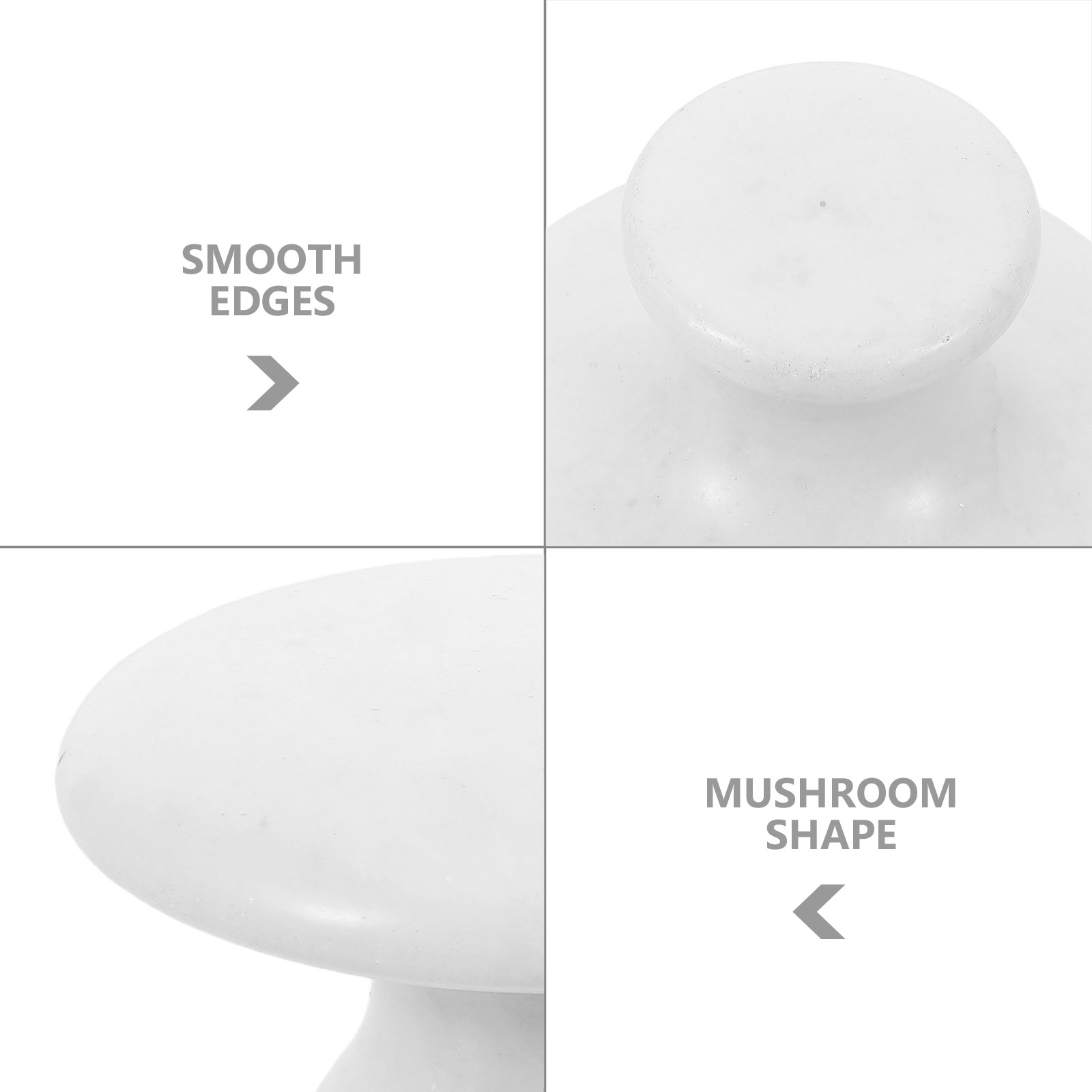제이드 페이셜 마사지 롤러 화이트 머쉬룸 냉온 마사지  - Jade Roller Gua Sha 리뷰 및 가격