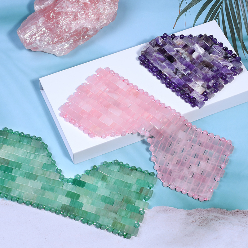 천연 로즈 쿼츠 옥 아이 마스크, 옥 롤러 및 광사 마 - Jade Roller Gua Sha 리뷰 및 가격