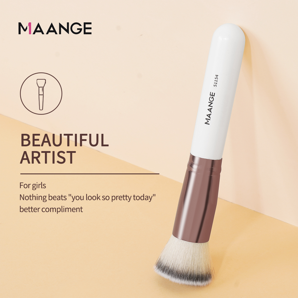 Maange 1PCS 메이크업 브러쉬 박스 파운데이션  - Beauty Makeup Tool Collection 리뷰 및 가격