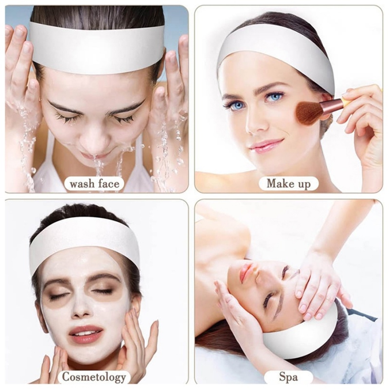 100/50/10pcs 일회용 얼굴 머리띠 스파 스트레 - Woman Beauty Makeup 리뷰 및 가격