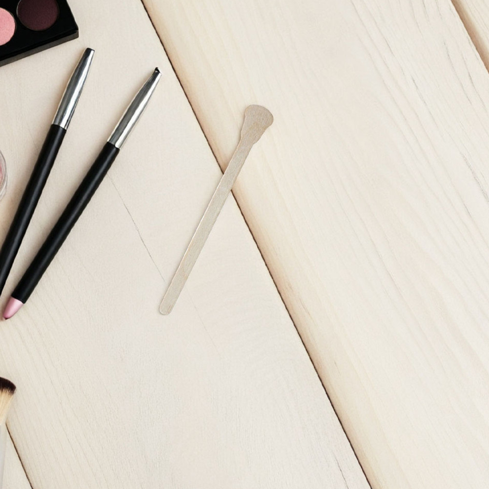 100Pcs 튼튼한 나무 왁스 스틱 일회용 메이크업 어 - Beauty Makeup Lipstick 리뷰 및 가격