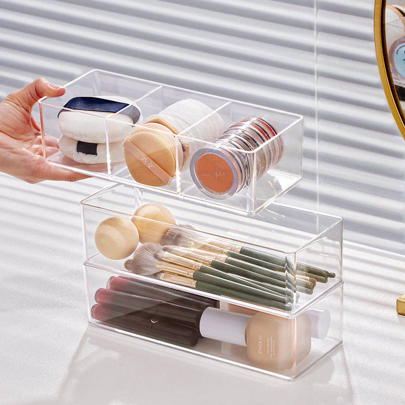 립스틱 메이크업 브러쉬를위한 아크릴 화장품 보관 상자  - Beauty Makeup Lipstick 리뷰 및 가격