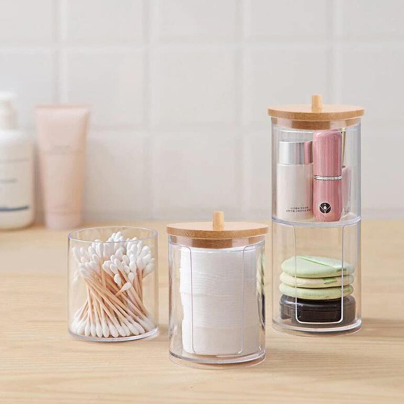 아크릴 보관함, 욕실 메이크업 정리함, 면 원형 패드  - Beauty Makeup Tool Collection 리뷰 및 가격