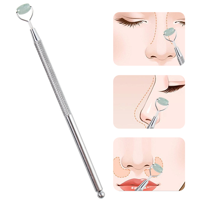 눈가 주름 방지 천연 옥 롤러 괄사 피부 스크레이퍼 페 - Jade Roller Gua Sha 리뷰 및 가격